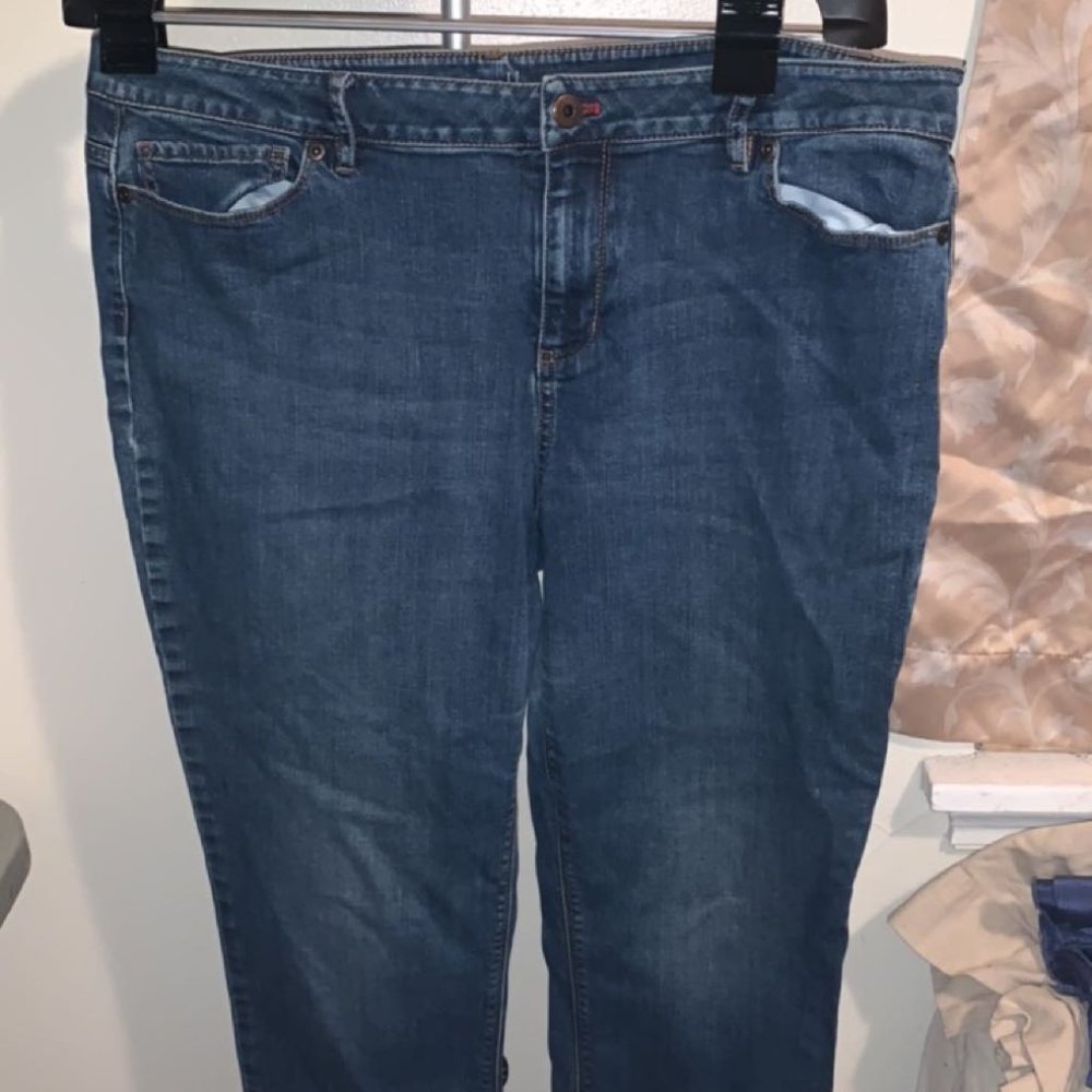 J.JIll Authentic Fit Slim Leg Jeans